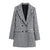 Grand Blazer Tweed Femme