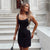 Robe en Tweed Noire