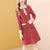 Robe Mi-longue Tweed