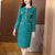 Robe Tweed en Laine