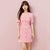 Robe en Tweed Rose