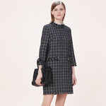 Robe tweed véritable