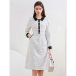 robe en tweed