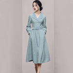 robe droite tweed